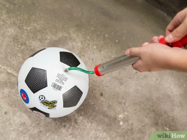 How many pounds of air should a soccer ball #5 have?